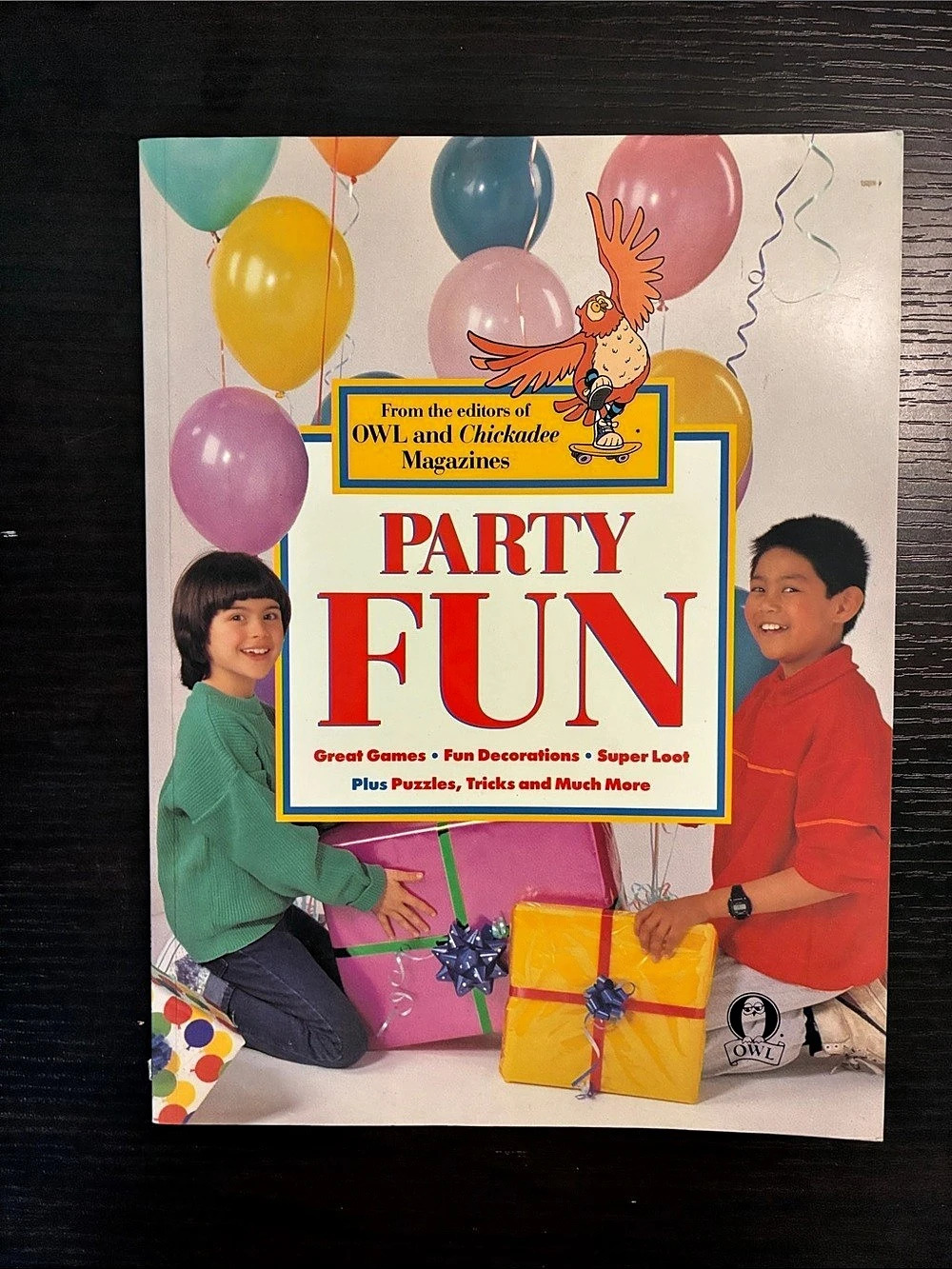 Owl and Chickadee Magazines Party Fun Party Activity Book Print